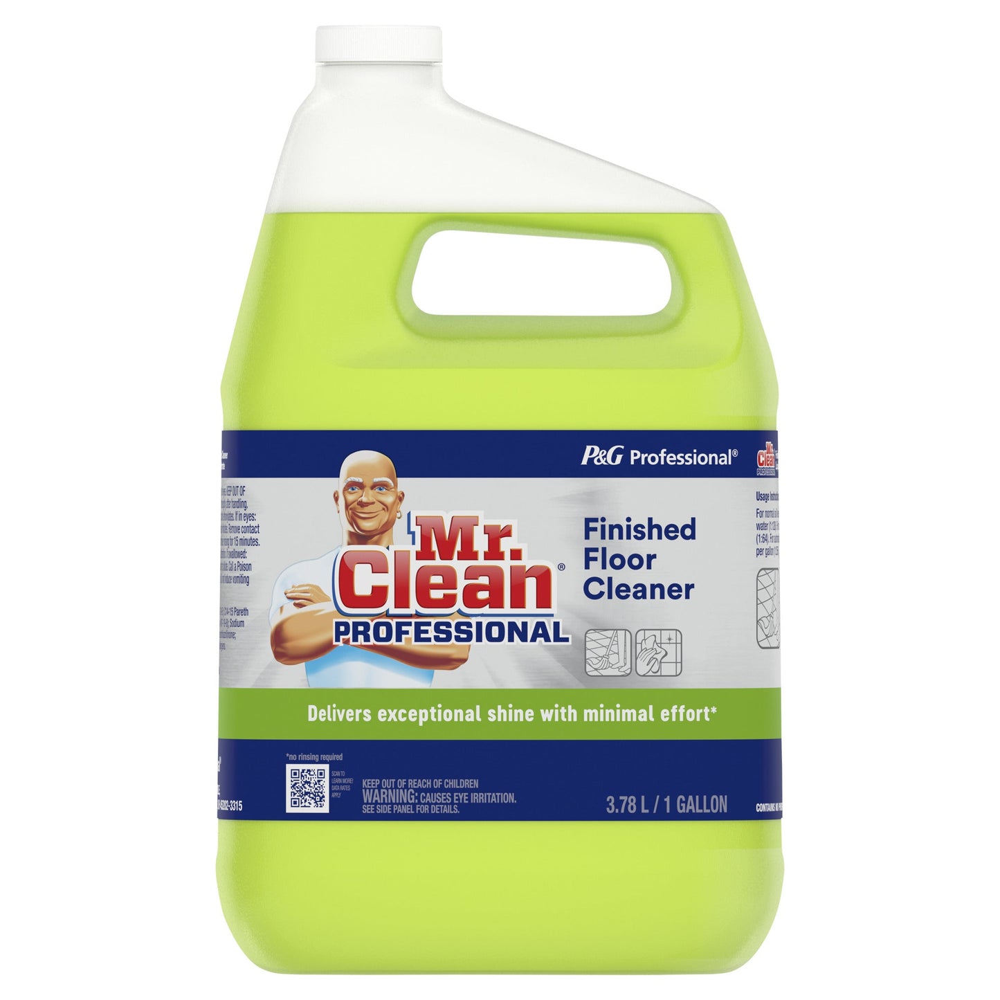 P&G Professional Mr. Clean Finished Floor Cleaner 1 Gallon Bulk Liquid Concentrate 3 / cs Brand Name P&G Professional Item 02621 - Raemart