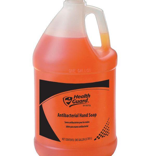 Health Guard Antibacterial Hand Soap 1 Gallon Pour Amber Spice Floral 4 / cs Brand Name Health Guard Item 5009 - Raemart