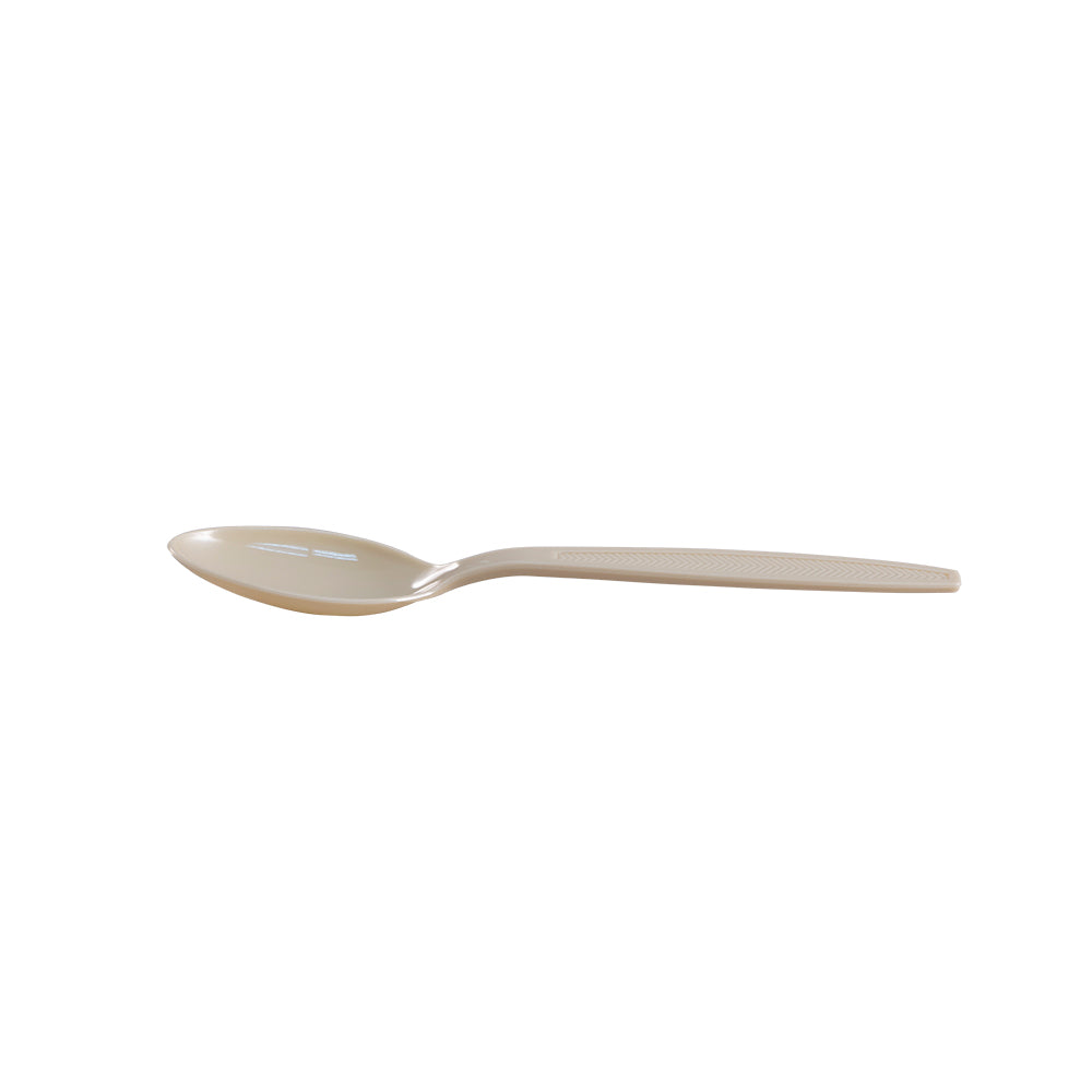Empress Heavy Weight Teaspoon Polystyrene Champagne Dense Pack 1000 / cs Brand Name Empress Item E182002 - Raemart