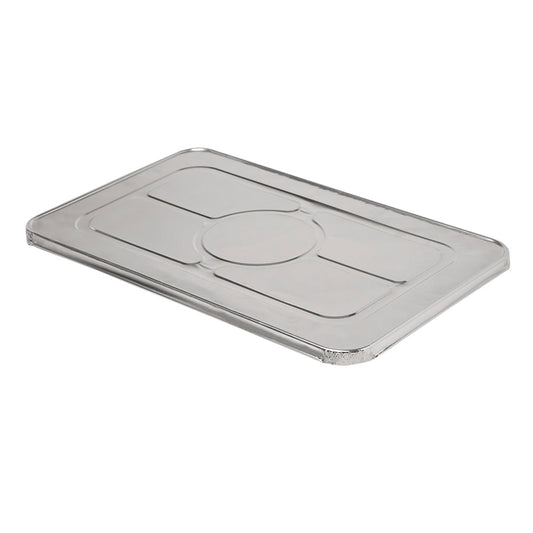 Empress Foil Lid for Full SteamTable Pan 20.63" x 12.76" x .28" 50 / cs Brand Name Empress Item EFULLLID - Raemart