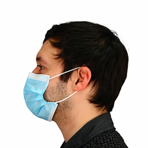 Impact Protective Face Mask w/ Ear Loops Blue, 3 Ply, BFE 99.5% 50 / bx Brand Name Impact Item MFB-3-EL-2K-BX
