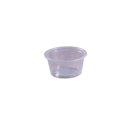 Empress Plastic Portion Cup 2 oz, Clear 50 / 50 cs Brand Name Empress Item EPC200 - Raemart