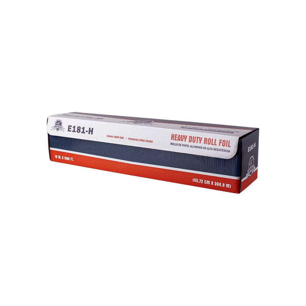 Empress Heavy Duty Roll Foil 18" X 1000' 80 gauge 1 Roll Brand Name Empress Item E181-H - Raemart