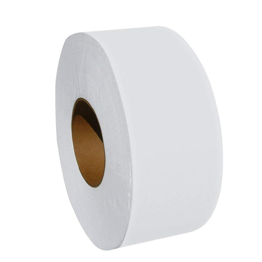 Empress 2-Ply Jumbo Tissue 3.3 x 700, White, 9 Inch. 12 Rolls Brand Name Empress Item JT 129100 - Raemart
