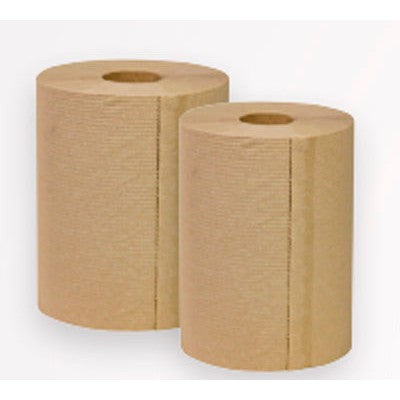 Nova Natural Hardwound Towel Kraft 12 / cs Brand Name Nova Item NOVA 350N - Raemart