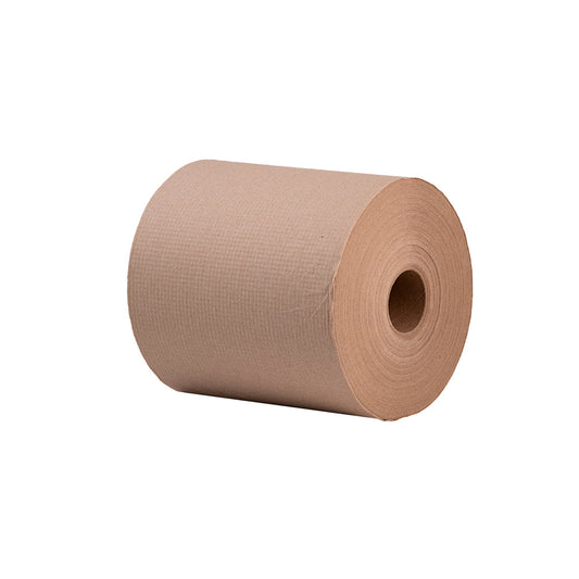 Empress Hardwound Towel 8" X 800' Natural 6 Rolls Brand Name Empress Item RT 680021 - Raemart