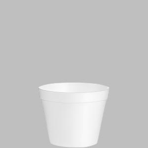 Dart Food Container 24 oz White 20 / 25 cs Brand Name Dart Item 24MJ48 - Raemart