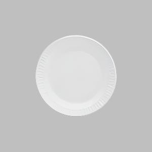 Dart Foam Non-Laminated Plate 6" White 8 / 125 cs Brand Name Dart Item 6PWCR - Raemart