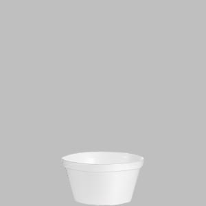 Dart Foam Food Container 8 oz 20 / 50 cs Brand Name Dart Item 8SJ20 - Raemart