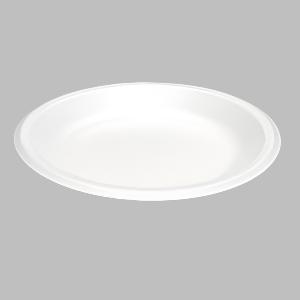 Genpak Celebrity 10.25" White Plate Polystyrene Foam 4 / 125 cs Brand Name Genpak Item 81000 - Raemart