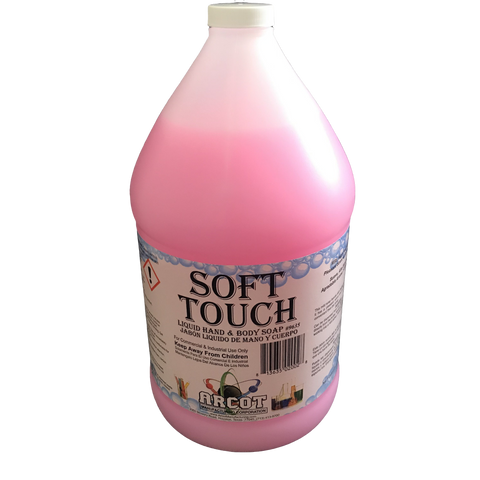 Soft Touch Liquid Hand & Body Soap 1 Gallon - Raemart