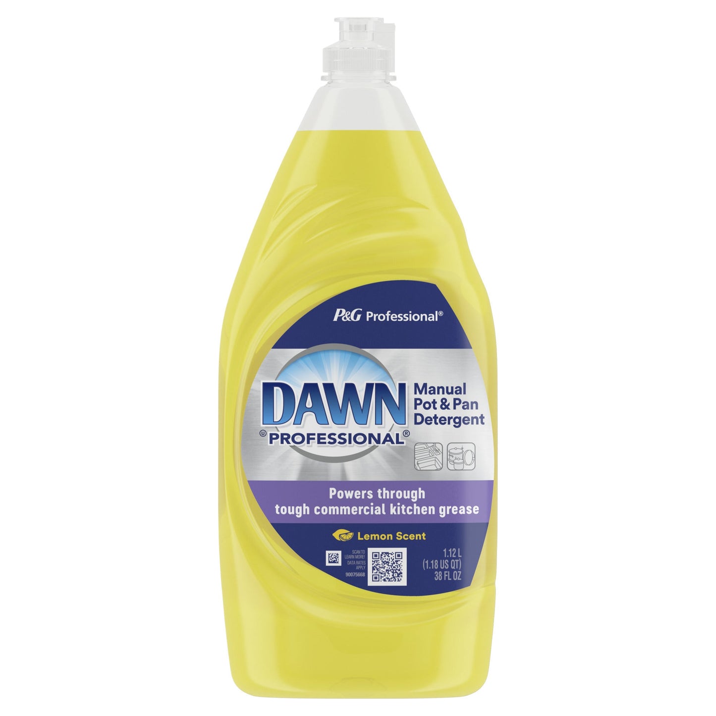 P&G Professional Dawn Professional Pot & Pan Cleaner 38 oz. Lemon Scent 8 / cs Brand Name P&G Professional Item 45113