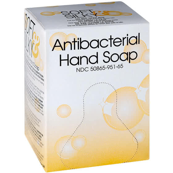 Kutol Soft & Silky Antibacterial Soap 800 ml Amber Citrus Spice 12 / cs Brand Name Kutol Item 5065