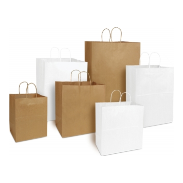 Duro 1/6 BBL 57# Basis Grocery Bag Kraft 12" X 7" X 17" 500 / cs Brand Name Duro Item 80076