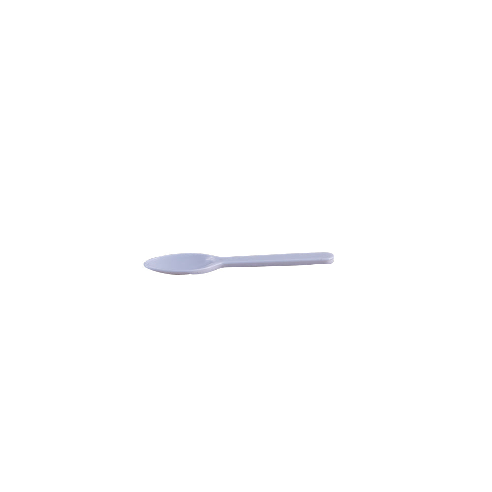 Empress Medium Weight Taster Spoon Polypro White Dense Pack 6 / 500 cs Brand Name Empress Item E175008