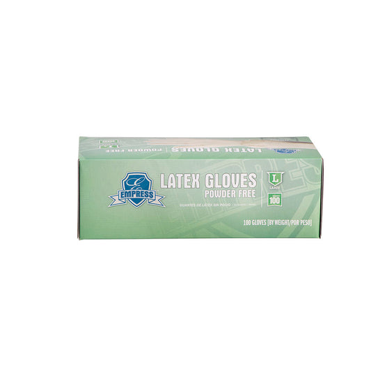 Empress Latex Glove Powder Free Large 10 / 100 cs Brand Name Empress Item ELPFL2003