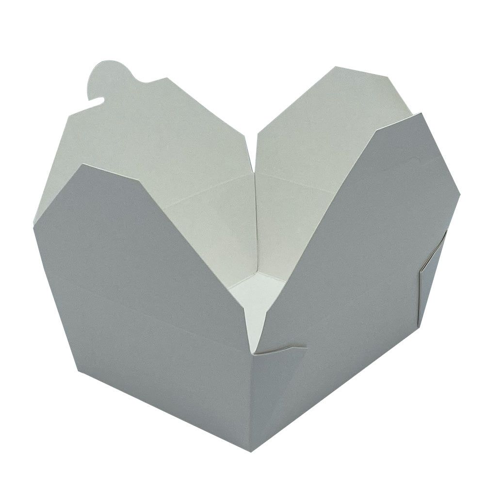 Empress #1 Folded Takeout Box White 4.875" x 3.5" x 2.5" 450 / cs Brand Name Empress Item EMPFDBX1-W