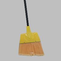 ABCO Large Angle Broom w/ Plastic Cap w/ Metal Handle Flagged YLW Bristle 12 / cs Brand Name ABCO Item BR-1024MH