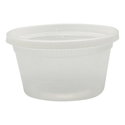 Empress Heavy Duty Deli Containers 12 oz, Clear, Combo Pack 240 / cs Brand Name Empress Item EHDC12C