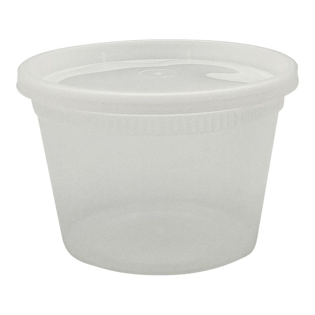 Empress Heavy Duty Deli Containers 16 oz, Clear, Combo Pack 240 / cs Brand Name Empress Item EHDC16C