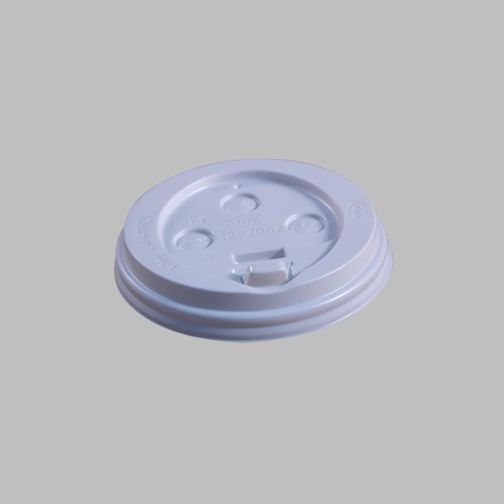 Empress Dome Lid for 10-20oz Paper Hot Cups White 10 / 100 cs Brand Name Empress Item E1020-DLW