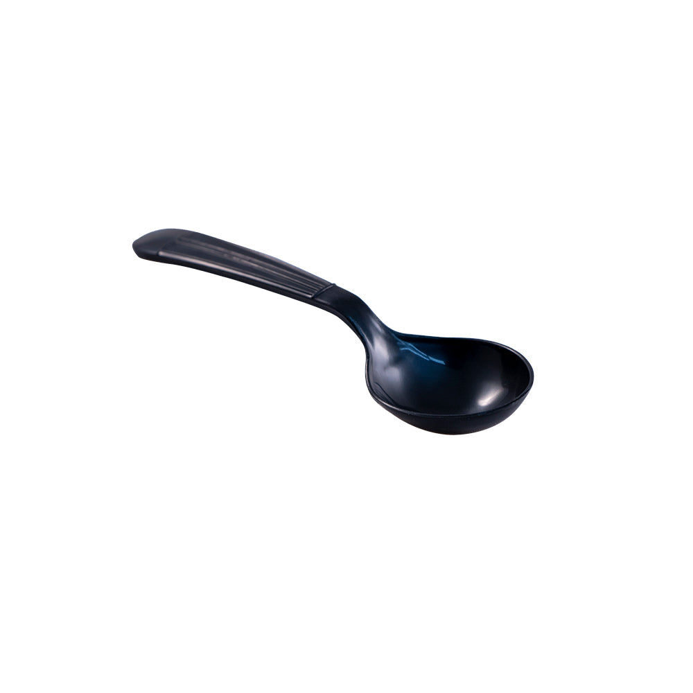 Empress Heavy Weight Soupspoon Polypro Black Dense Pack 1000 / cs Brand Name Empress Item E179004