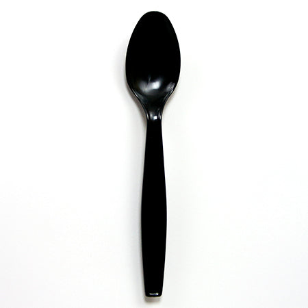 Empress Heavy Weight Teaspoon Polystyrene Black Dense Pack 1000 / cs Brand Name Empress Item E183002