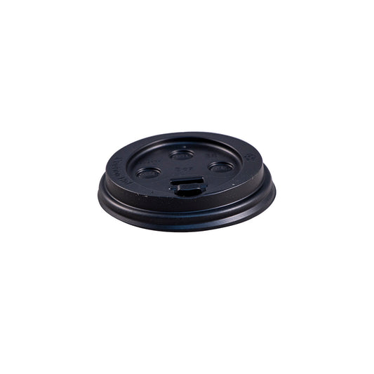 Empress Dome Lid for 8oz Paper Hot Cup Black 10 / 100 cs Brand Name Empress Item EDHCL-8-B