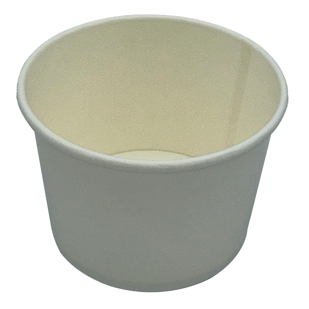 Empress Paper Food / Soup Container Bulk 12 oz White 500 / cs Brand Name Empress Item EFC-12-BULK