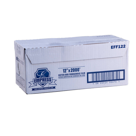 Empress PVC Cutter Box Film 12" x 2000' 1 Roll Brand Name Empress Item EFF122