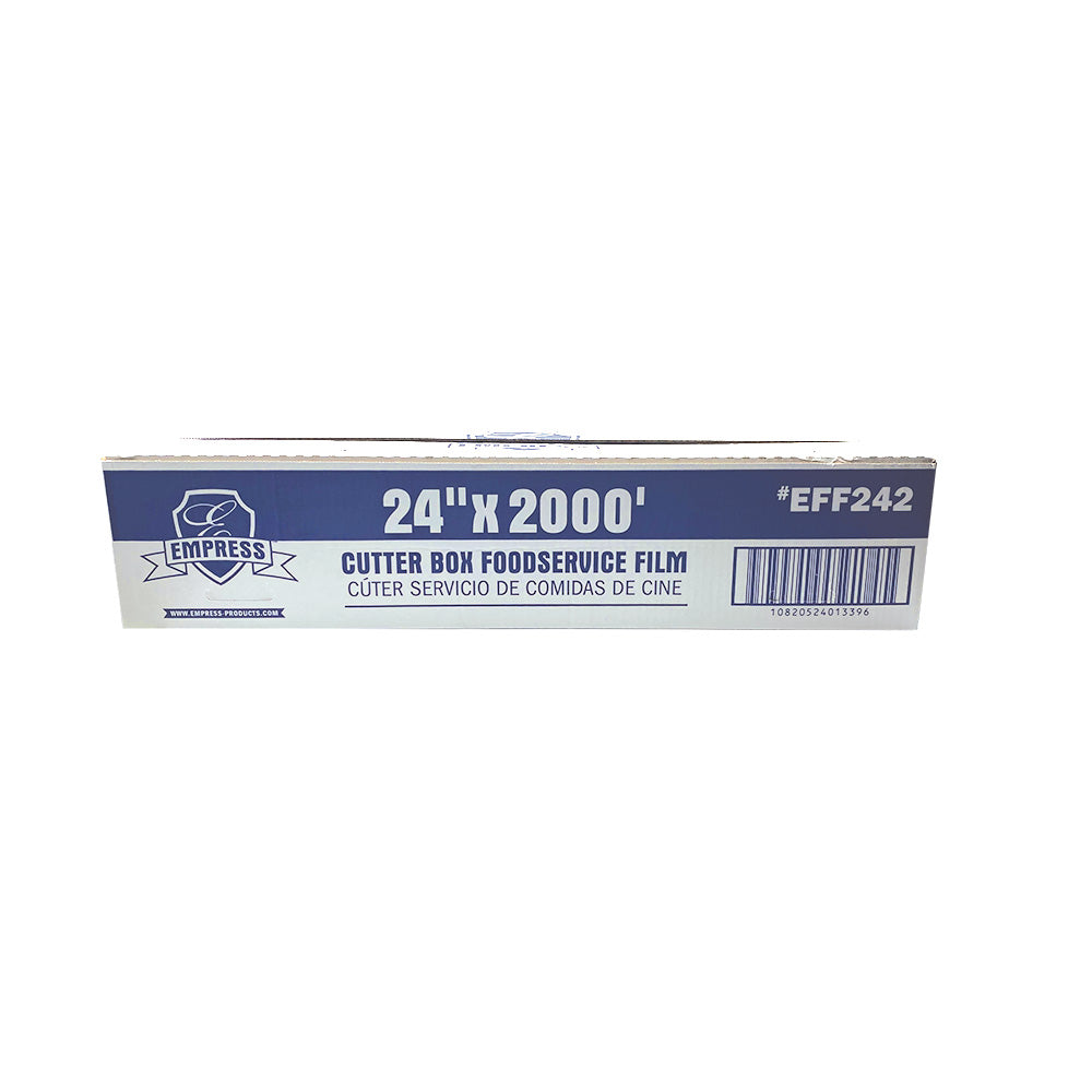 Empress PVC Cutter Box Film 24" x 2000' 1 Roll Brand Name Empress Item EFF242