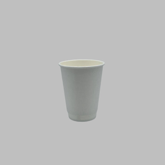 Empress Double Wall Paper Hot Cup 12 oz White 20 / 25 cs Brand Name Empress Item EHCDW12-W