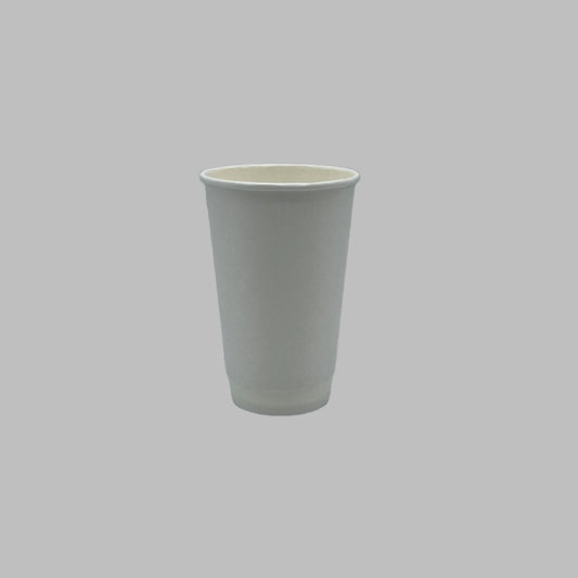 Empress Double Wall Paper Hot Cup 16 oz White 20 / 25 cs Brand Name Empress Item EHCDW16-W