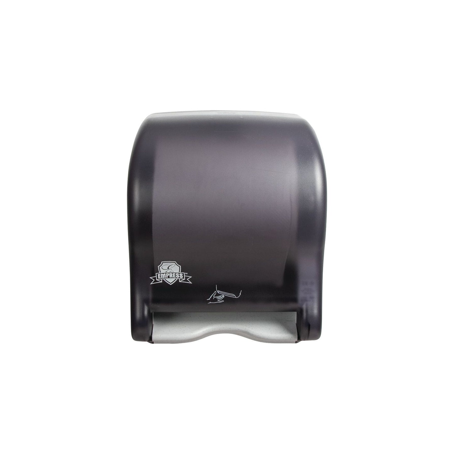 Empress Dispenser for Hardwound Towel Black, Electronic Hands Free 1 / ea Brand Name Empress Item EMP8400