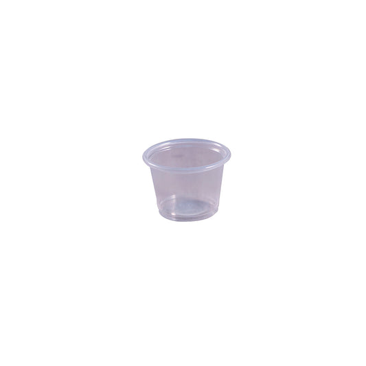 Empress Plastic Portion Cup 1 oz, Clear 50 / 50 cs Brand Name Empress Item EPC100