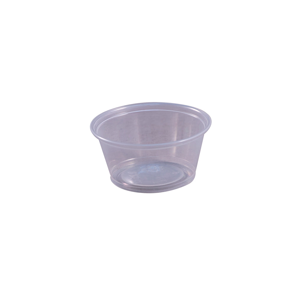 Empress Plastic Portion Cup 3.25 oz, Clear 50 / 50 cs Brand Name Empress Item EPC325