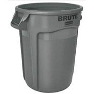 Rubbermaid Brute Vented Container Gray 32 Gallon / 121.1 Liter 1 / ea Brand Name Rubbermaid Item FG263200GRAY-EA