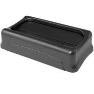 Rubbermaid Slim Jim Container Swing Lid Gray 1 / ea Brand Name Rubbermaid Item FG267360GRAY-EA