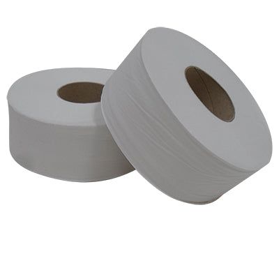 Nova 2-Ply Jumbo Tissue - VIRGIN 3.3 x 1000, White, 9 Inch 12 / cs Brand Name Nova Item NOVA 115100