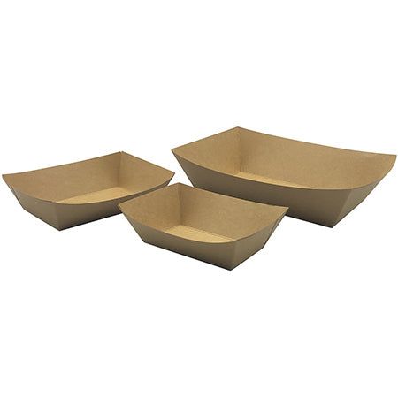 Nova 5 lb Kraft Food Tray PFAS Free 500 / cs Brand Name Nova Item NFT500-K