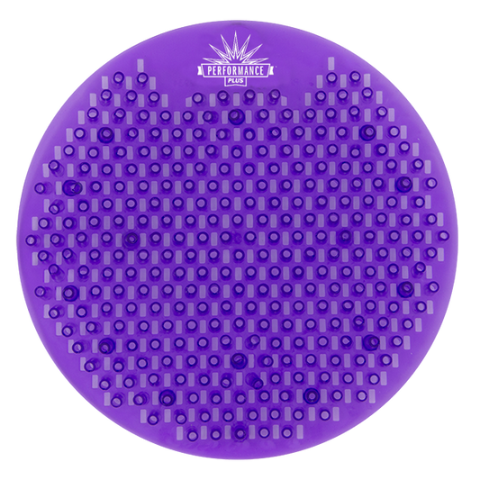 Performance Plus Splash Free Purple Urinal Screen Round Lavender Meadow Scent 6 / bx Brand Name Performance Plus Item PPUSLM-04