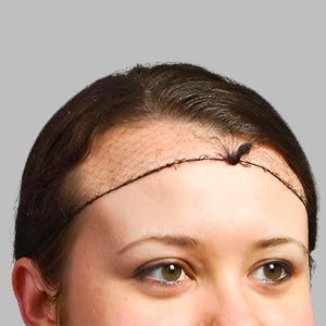 AmerCareRoyal Lightweight Latex Free Hairnet Black 24" 144 / bx Brand Name AmerCareRoyal Item RPH144LTBK-BX