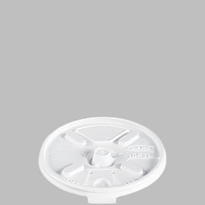 Dart Lift n' Lock Lid White 10 / 100 cs Brand Name Dart Item 10FTL