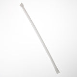 Jumbo Straw Paper Wrapped 10.25" Clear, Boxed (Case of 2000) - Raemart