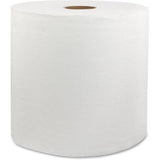 Livi 8" White Hardwound Paper Towel 800 ft. (Case of 6 Rolls) - Raemart