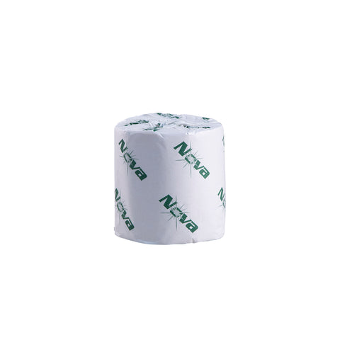 Nova Bath Tissues 2-Ply White (Case of 12 Rolls) - Raemart