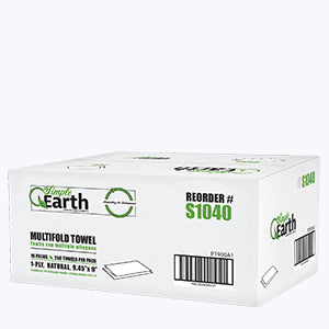 Simple Earth Multi-Fold Paper Towel (Case of 4000 Sheets) - Raemart