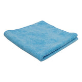 Microfiber Towels in Blue Color (Pack of 12 Towels) - Raemart