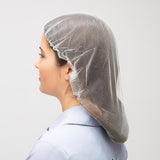 Brown or White Disposable Hair Nets Size 21" or 24" (Case of 1000) - Raemart