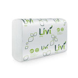 Solaris Livi Basic Multi-Fold Towel - Lite White (Case of 4000 Sheets) - Raemart